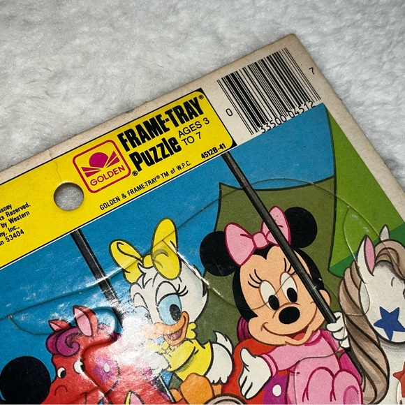 Disney Babies 1986 frame-tray puzzle ages 3-7 vintage - Picture 4 of 10
